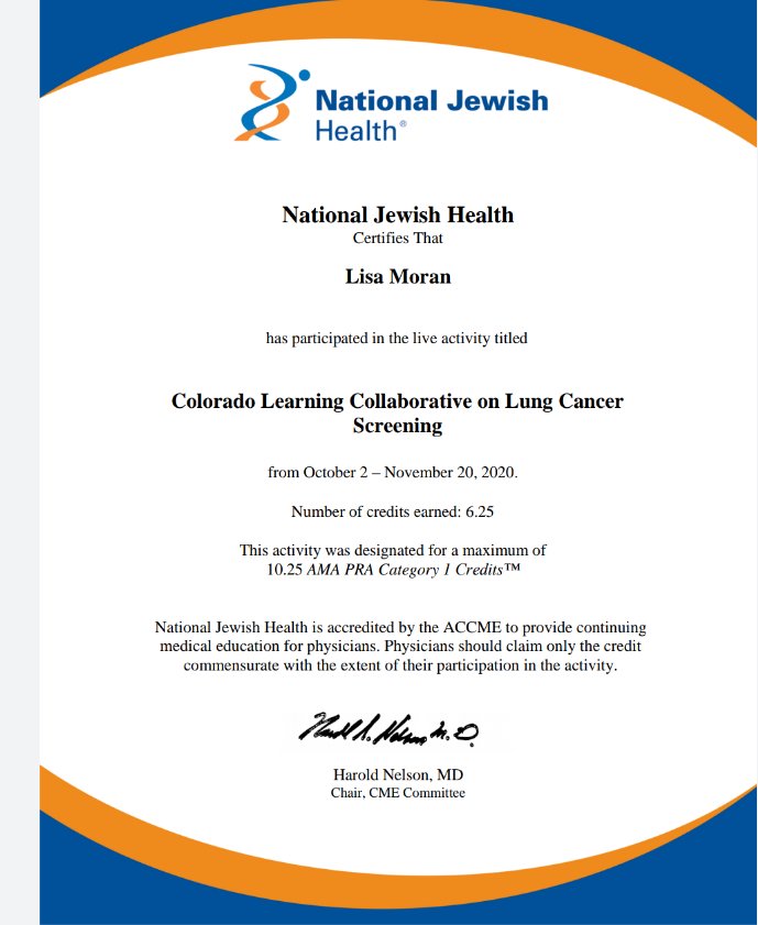 plh4lisa's tweet photo. Lung cancer screening programs save lives & discover lung cancer at earlier, curable stages. I learned about lung cancer screening criteria, screening process and how they overcome challenges of keeping people in the program after initial scan and findings. #lcsm #lowdosectscan https://t.co/g21KxbiX5l