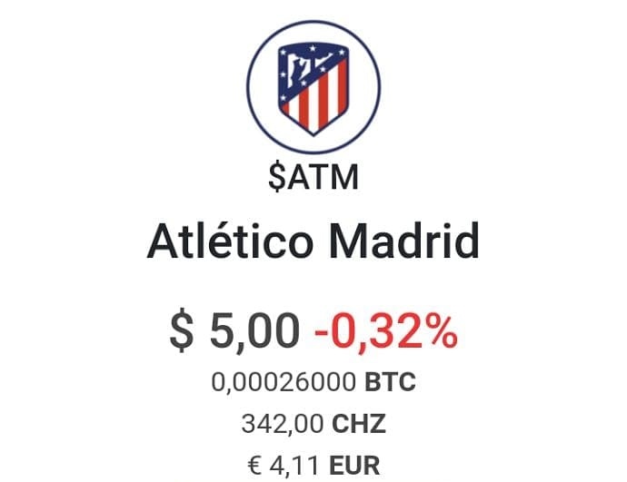 UTXOAirdrops's tweet photo. FanTokenRank 📊

Atlético Madrid Fan Token $ATM
https://t.co/muRX9qECcu

#FanTokenRank #FanToken
#ATMToken #ATMFanToken
#AtleticoMadrid #SportsToken https://t.co/eKm17dIulK