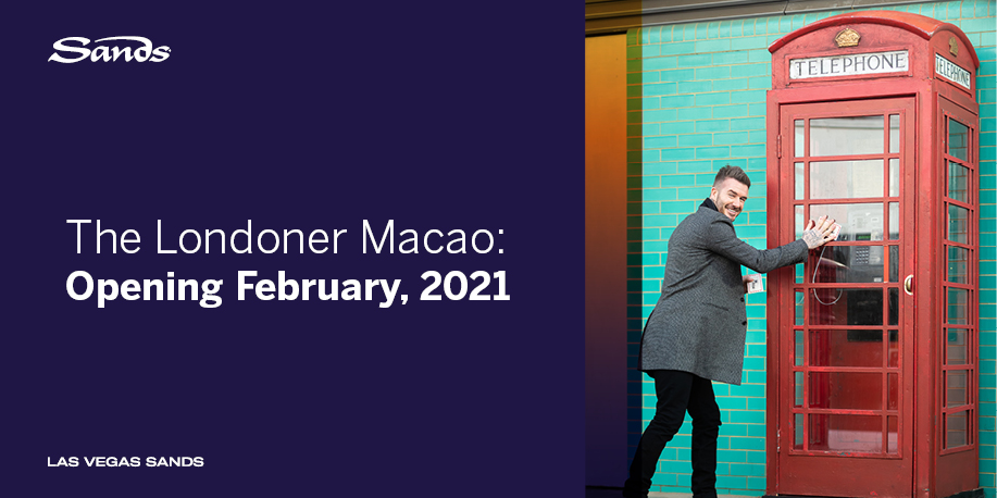 LasVegasSands's tweet photo. The Londoner® Macao, Sands China Ltd.’s bold British-themed reimagining of the Sands® Cotai Central Integrated Resort, will launch its first phase in Q1, 2021.

Read more on Sands Confidential: https://t.co/KiKfKiYTmO https://t.co/ql9SWC35cq