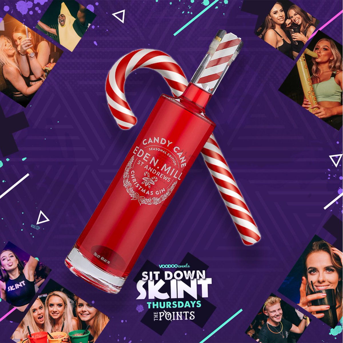 FOLLOW &amp; RT for a chance to WIN!!

We’ve got a bottle of Eden Mill Candy Cane Gin up for grabs! 🎅🏼🙌

Delivered right to your door🚪🎄

Winner announced Sunday ⏳
#notsosecretsanta