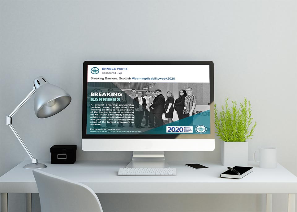 Ak39380645Umair's tweet photo. Digital social media post for marketing online and downloading Breaking Barriers Supported Employment during #LearningDisabilityAwarenessWeek2020

#graphicdesign #print #marketing #webdesign #advertising  #branding #digitalmarketing #socialmediapost #socialmedia #ldaw2020 https://t.co/JjpKeQVsY4