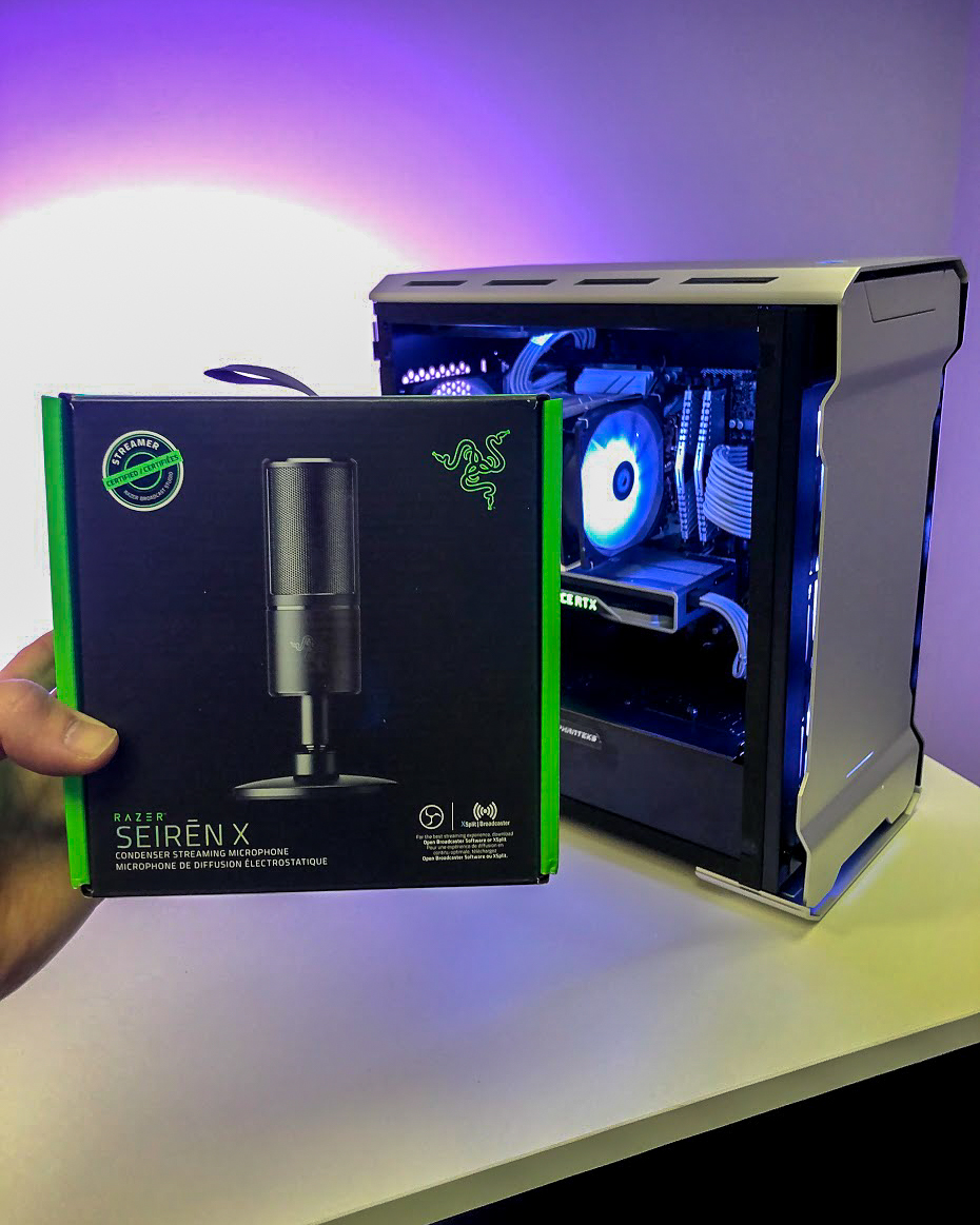 ZachsTechTurf's tweet image. The Gaming PC Giveaway is still live but I'm adding to the prizes! 

Gaming PC Giveaway 👉 youtube.com/watch?v=aE2CqT…

RETWEET this to be entered to win this brand new @Razer  Seiren X microphone for you future streamers! Make sure you're following me so I can DM you! 👍