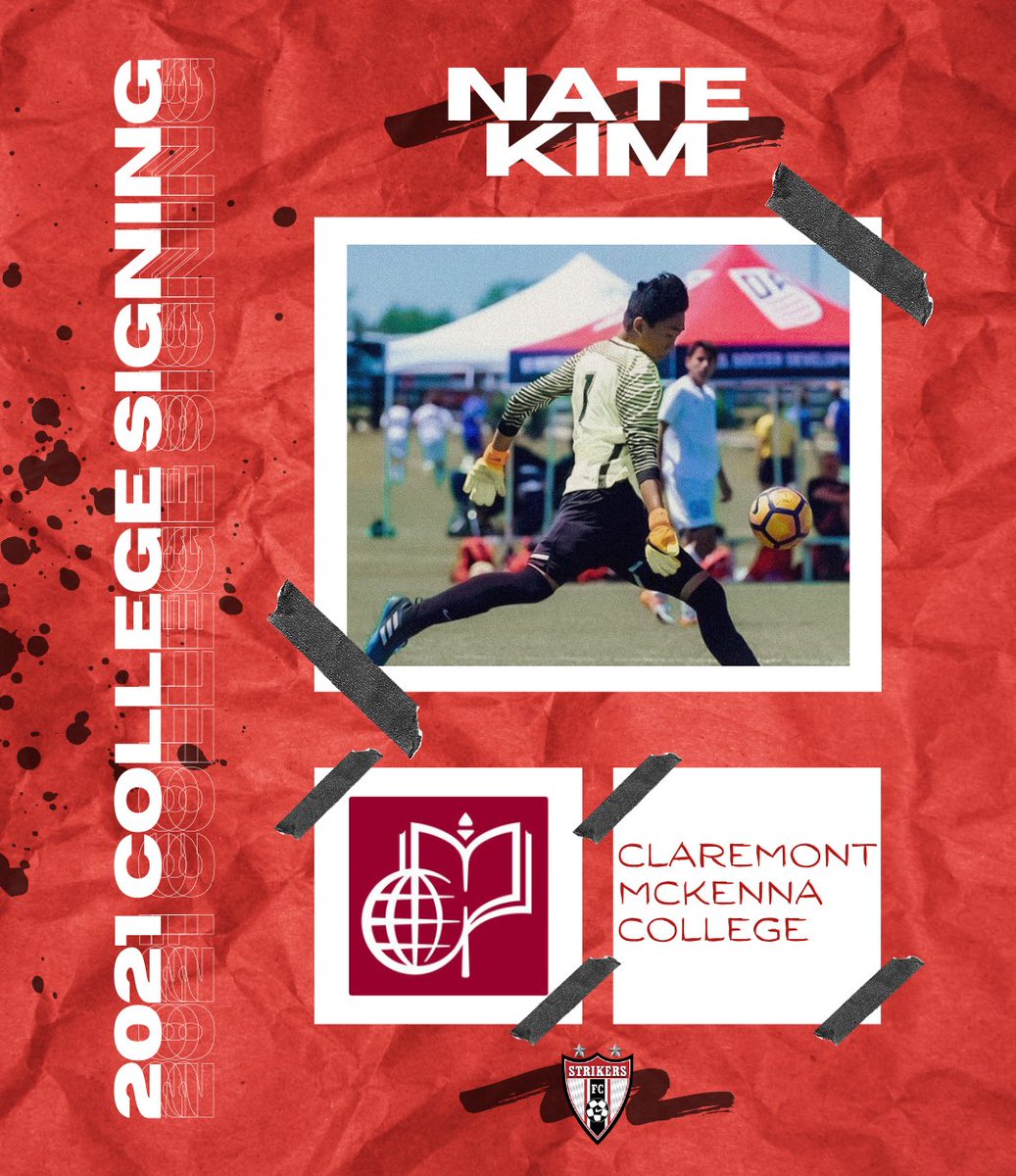 #StrikersSigning2021: Nate Kim // Goalkeeper // 6 years at Strikers // Committed to Claremont McKenna College ⚫️🔴 @StagsSoccerCMS @AthleticsCMS @TheSoccerWire @SoccerToday_USA @latsondheimer