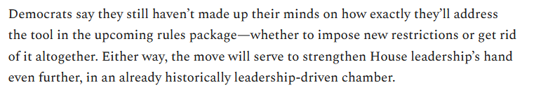 But hey, at least somebody gets to offer an amendment! Oh wait...