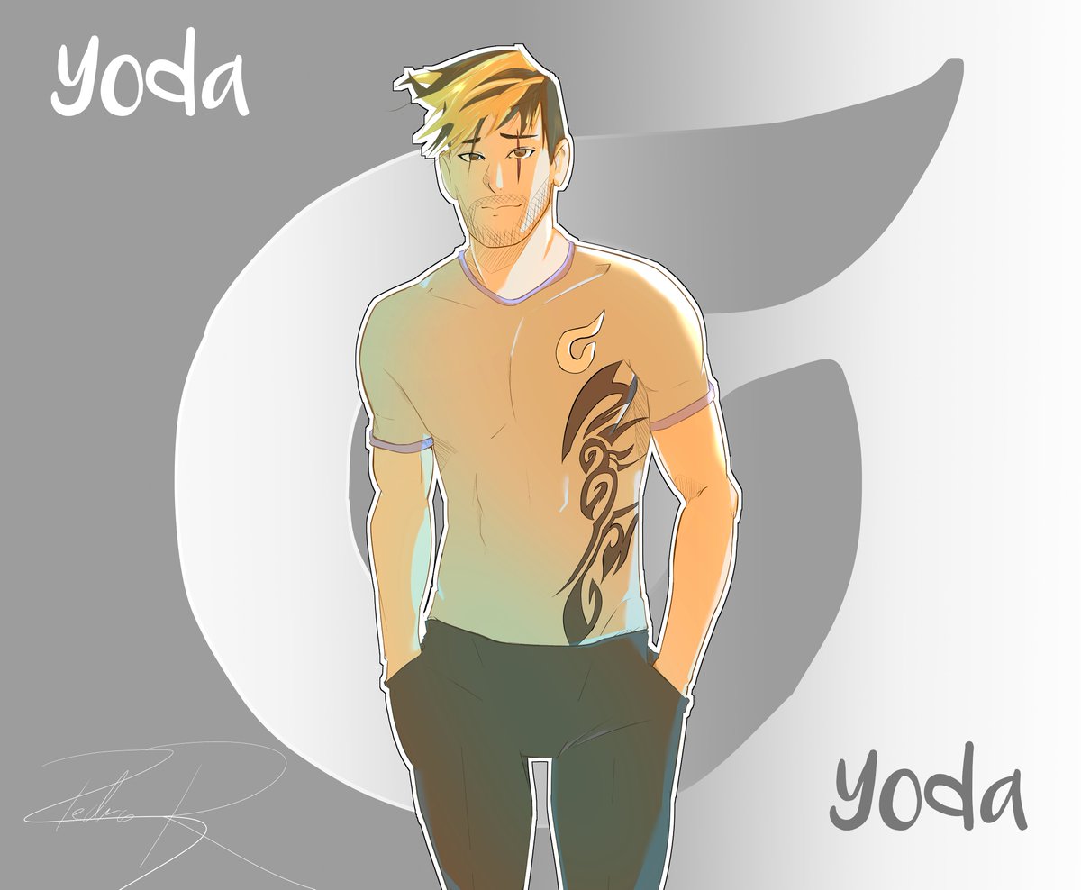 Perdo12341's tweet image. Fanart twitch.tv/yoda @StoneDYooDa