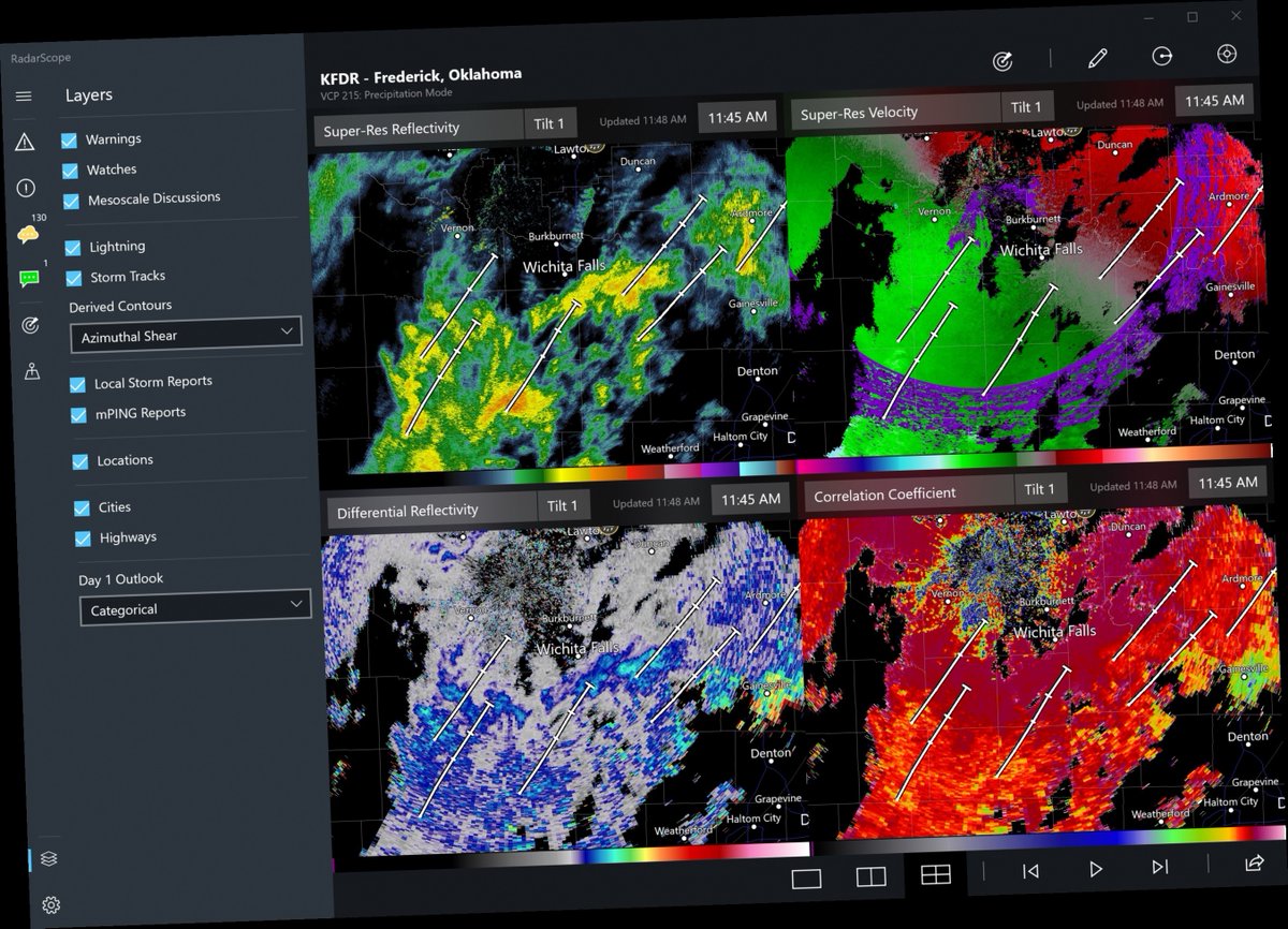 radarscope app free download / Twitter