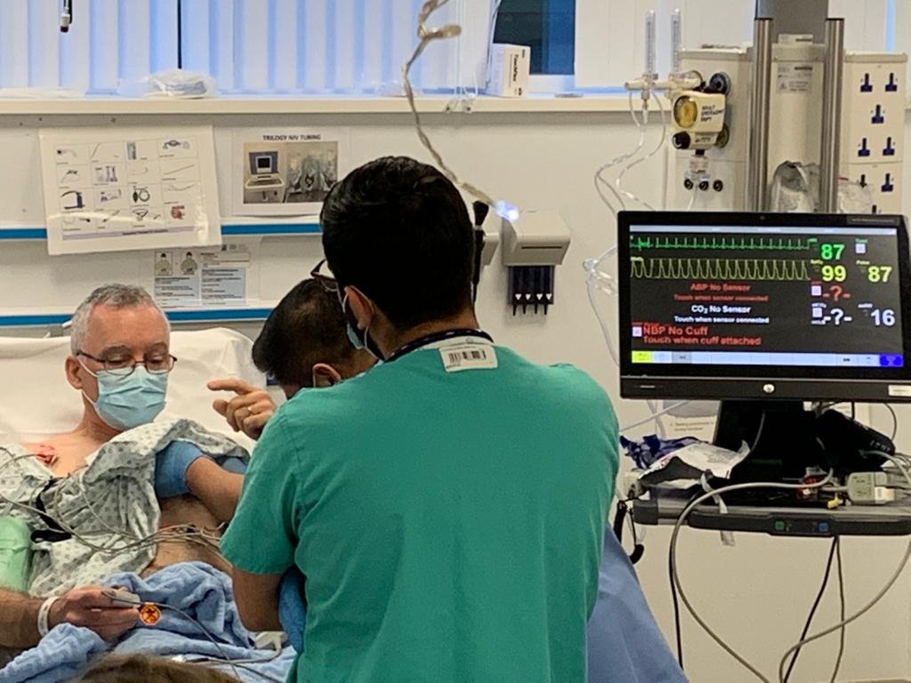 ed_tuh's tweet photo. TUH EM &amp; Radiology #simulation training on thoracic dissection. THINK AORTA. Pain is sudden in onset, severe and may be migratory. #communication is crucial. Urgent CT Angiogram makes the diagnosis. Thanks to all the TUH team #sharedlearning #teamwork #CRM #TUHworkingtogether https://t.co/VwZ2fbb3hF