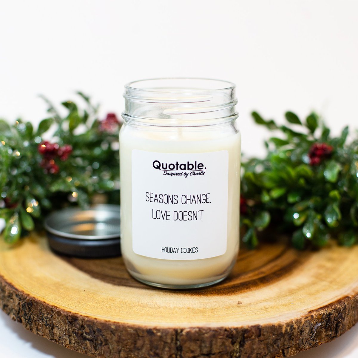 Quotablebychar1's tweet photo. We've still got a few holiday candles in the shop!!
Pair one with a signed copy of Quotable. for the perfect winter pick-me-up!! ❄🛍

Shop: https://t.co/5MZWvDNMfi

#shopsmall https://t.co/7f4vBb1qtx