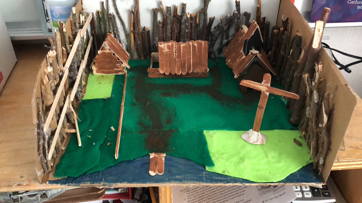 Great creativity and teamwork being shown as these Grade 7’s collaborate <a href="/GoodfellowPS/">Goodfellow P.S.</a> to show their understanding of New France and The Seigneurial System <a href="/SCDSB_Schools/">Simcoe County District School Board</a>