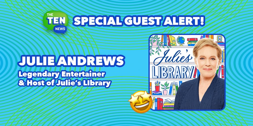 While @julieslibrary is on hiatus, @JulieAndrews , @ewhamilton , & Hope had a lovely conversation with @TheTenNews about our multigenerational podcast, the importance of diversity in our books, & more! Listen on your favorite #podcast app or right here: podcasts.iheartradio.com/julieandrews