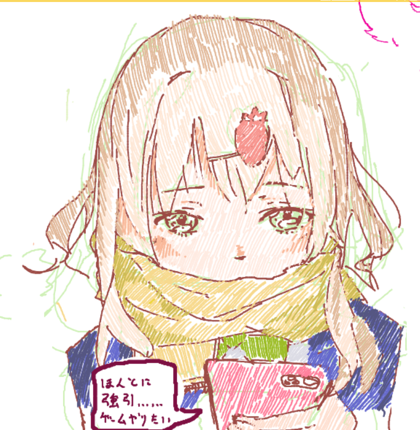 「discordで始まった突発絵チャでいちごちゃんと静ちゃん描きました!小悪魔と太」|山兎🏖 C103土曜日西1つ07aのイラスト