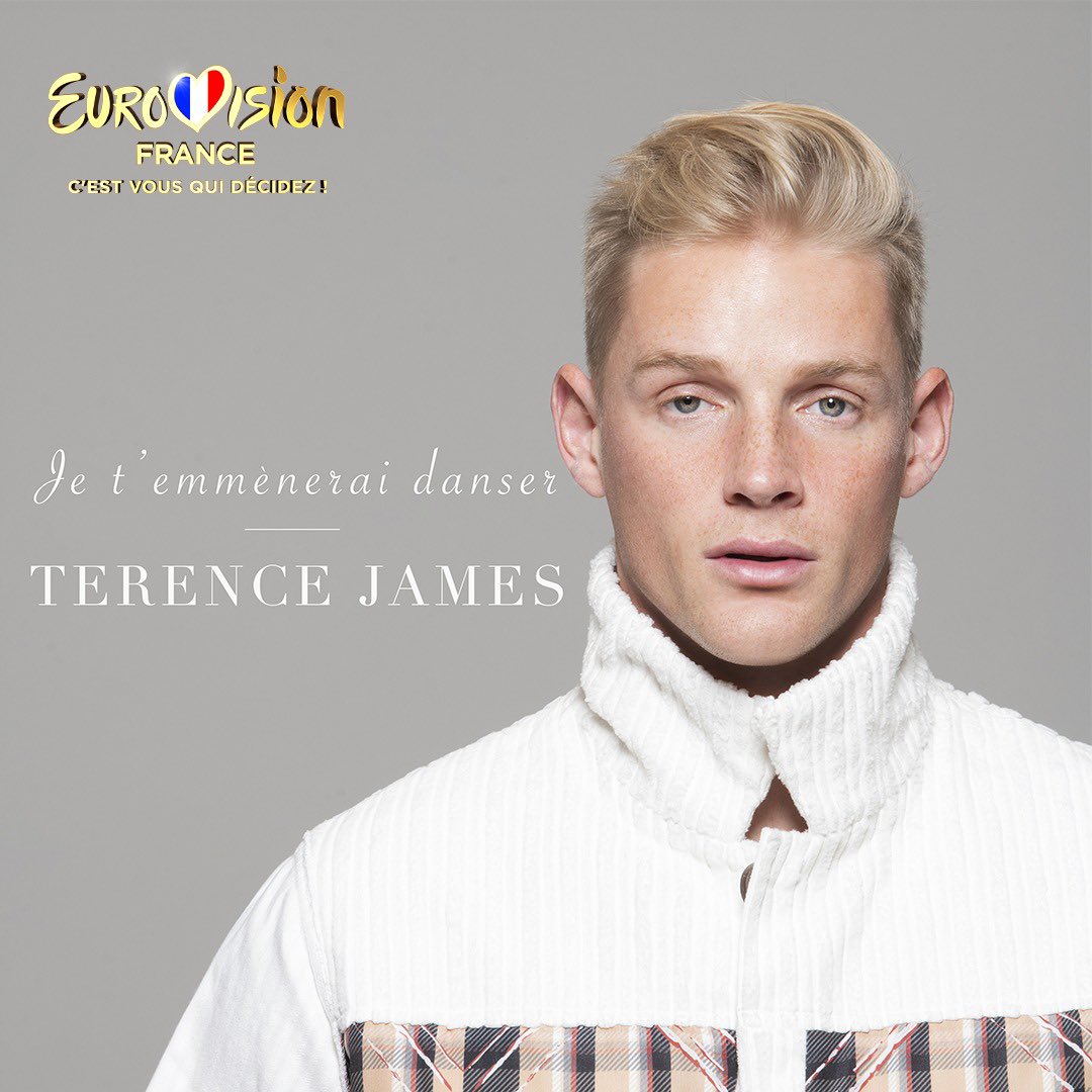 MarcPostelVinay's tweet photo. RdV ce soir 20h40 sur @France2tv  pour découvrir TERENCE JAMES (@tweettheterence ) avec son titre « Je t’emmènerai danser » 🤩
C’est une fierté pour @RobertoCiurleo, @EricBrunetMusic &amp; @vitto_derrico de proposer cet immense artiste pour représenter la #France à l’@Eurovision 💪🏻 https://t.co/6s0ndF8eBe