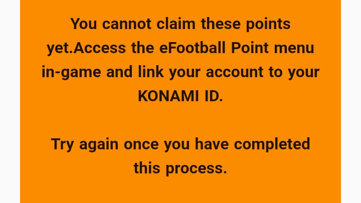 Twitter 上的efootball Important Note Regarding The Efootball Points Konami Id Link Campaign You Must Link Your Konami Id To Your Game Account And Accept The Efootball Point Program Terms Of Use