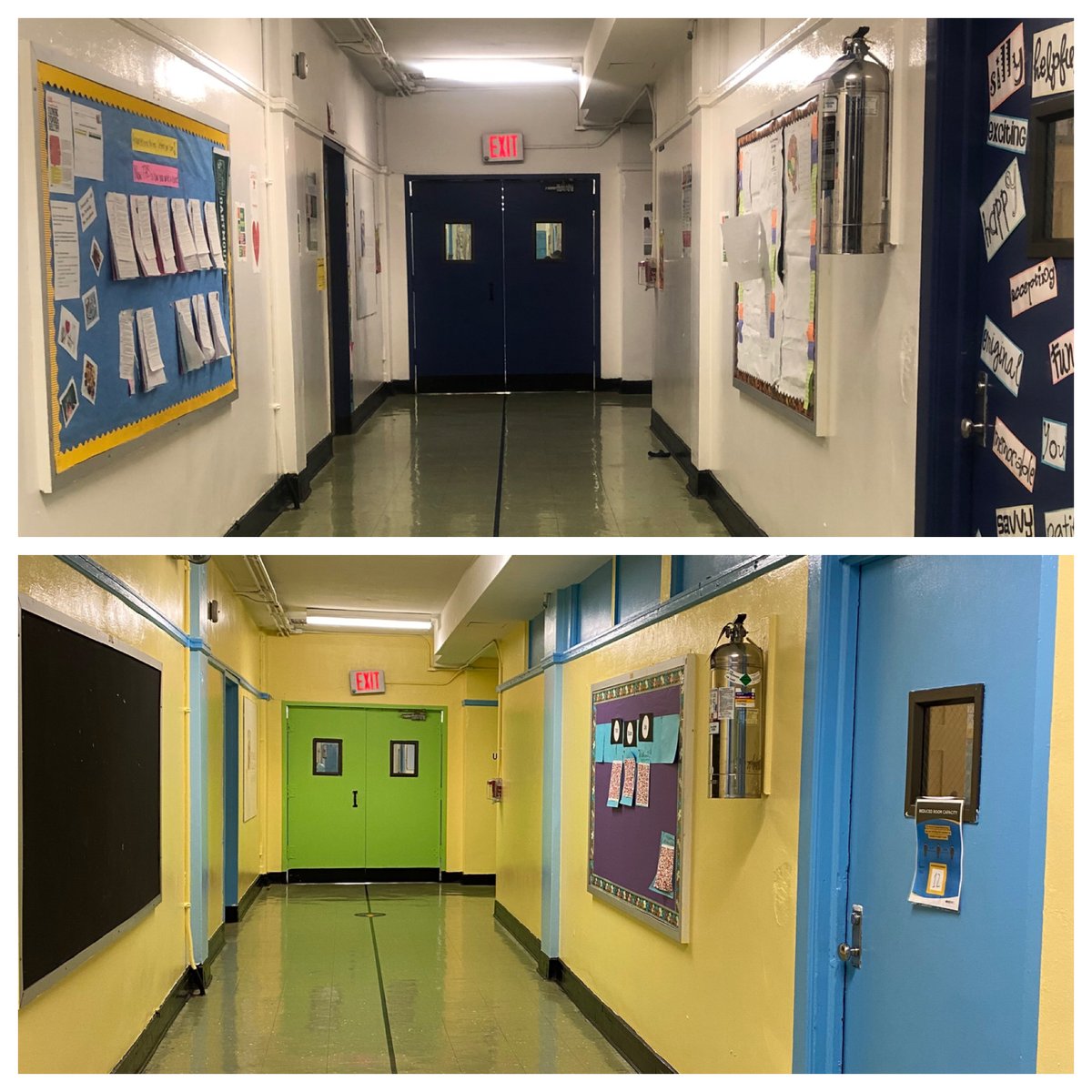 Check out this beautiful before and after of our spring Paint Club sites, Frederick Douglass Academy V. We're so thankful we were finally able to safely finish the transformation! https://t.co/7CtegdLuHz