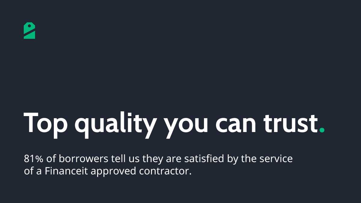 financeit's tweet photo. When you join the Financeit family, you can trust we only work with the best contractors. #financingoptions https://t.co/5W1Lj5SHga