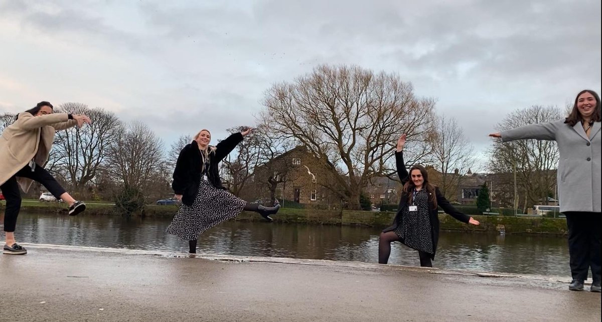 RedKiteTT's tweet photo. A socially distanced goodbye from our trainees at Prince Henry's Grammar School who have completed a successful first term placement there! ❤️ @PrinceHenrysGS https://t.co/PoIvnCk1TM