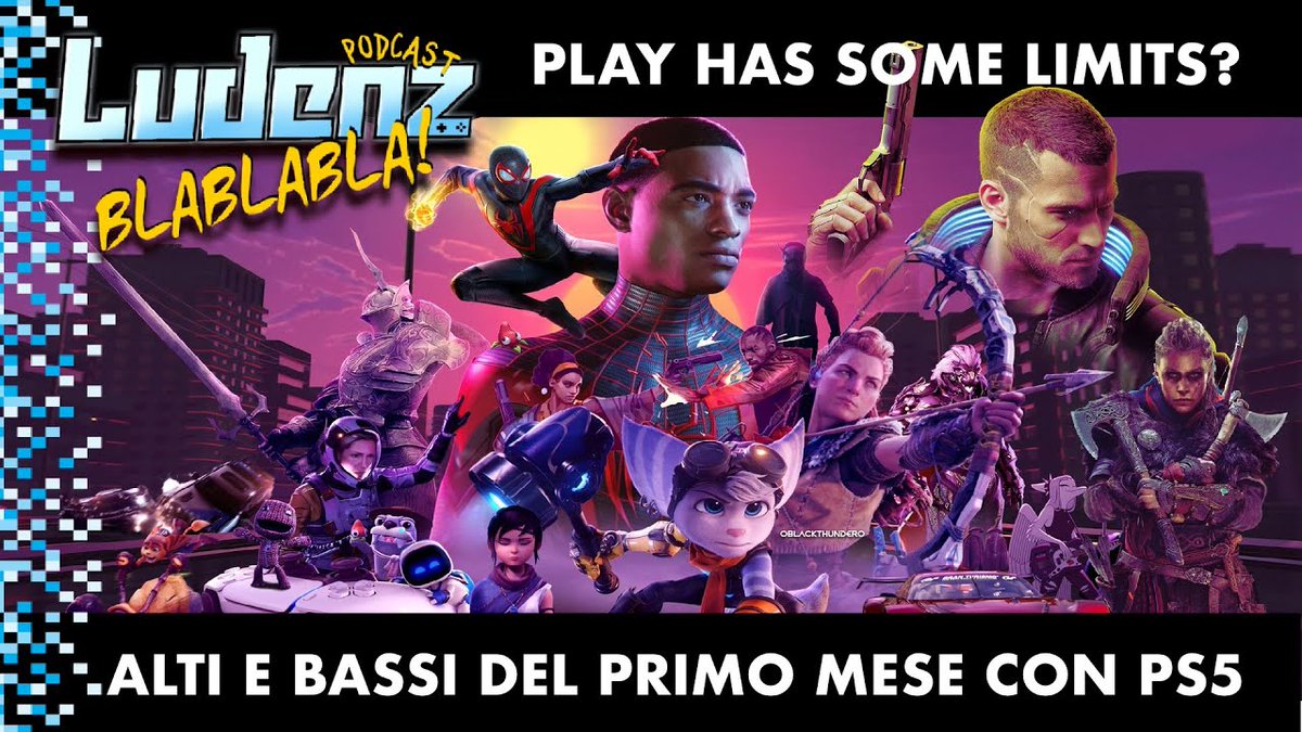 BraunLuiss's tweet photo. Un mese di #PlayStation5 &amp; @LoganSinger e @UomoEspo trattano per @LudenzOfficial di preferenze, spazi di archiviazione, DualSense, ray-tracing, biografie e memorie videoludiche - e tanto altro - per una Game Culture Talk #OltreIlVideogioco 🎮👁️
https://t.co/1RHa2NgpSU https://t.co/jJ1kGpRg6w