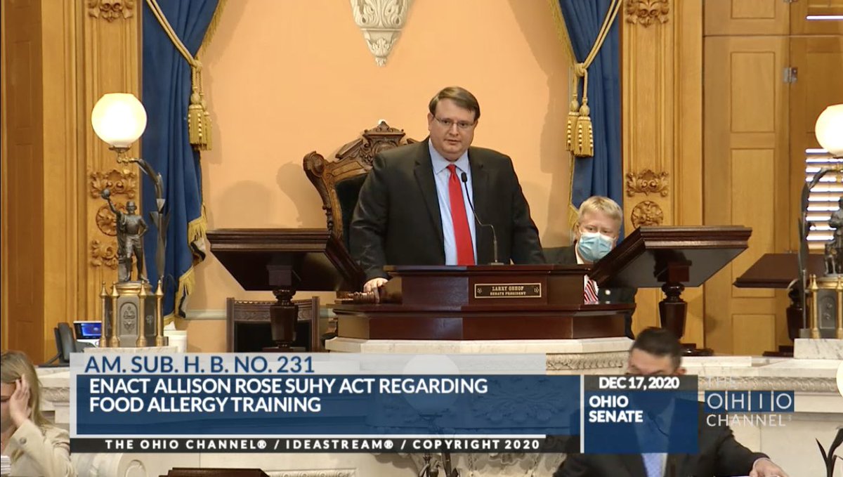 It’s official! The “Allison Rose Act,” HB 231, unanimously passed in the Ohio State Senate. Thank you to everyone who reached out to their representatives in support—this wouldn’t be possible without you. Now onto <a href="/MikeDeWine/">Mike DeWine</a> for signature!