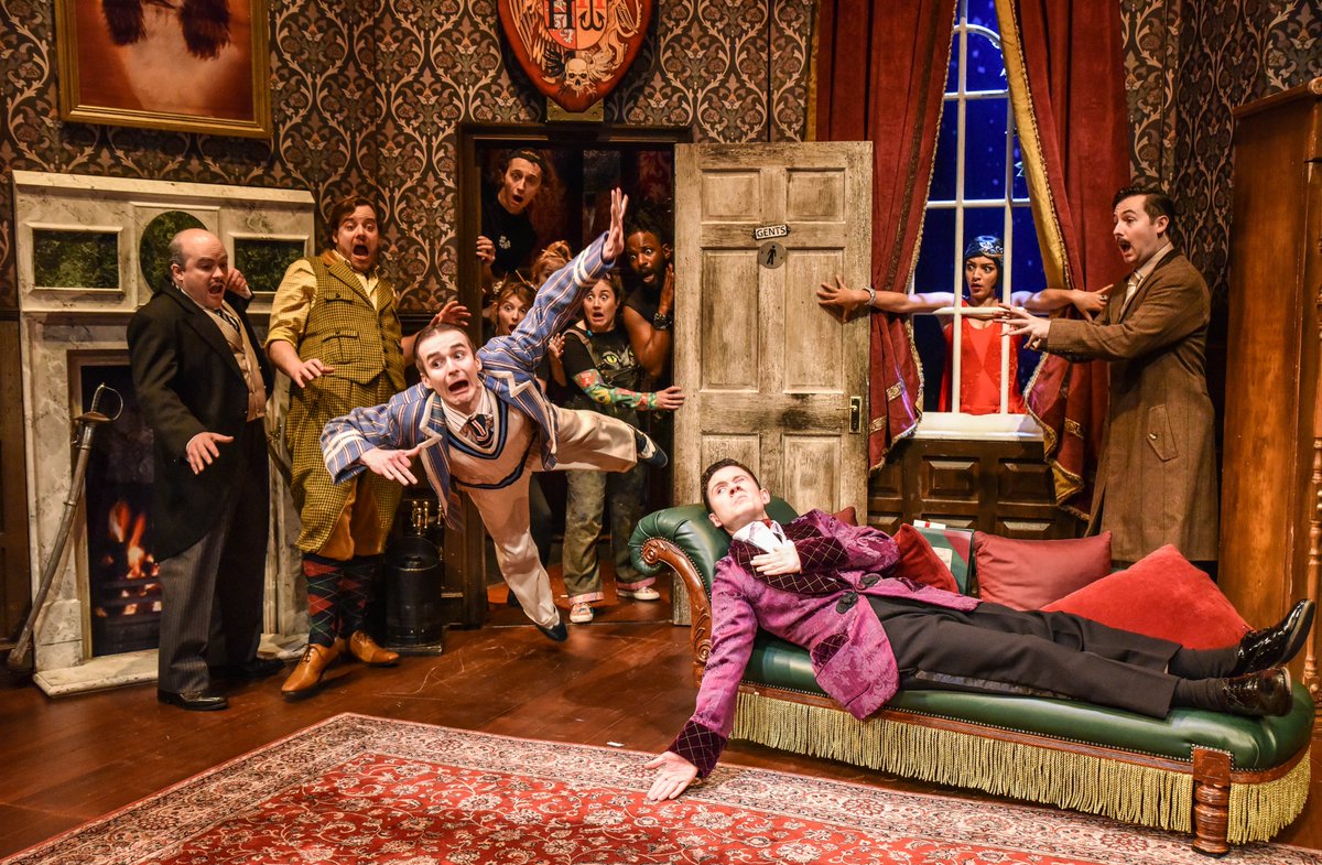 The Play That Goes Wrong UK Tour opens TONIGHT at <a href="/TheatreRBath/">Theatre Royal Bath</a> and we are LITERALLY falling over ourselves in excitement!

We would say break a leg, but Cornley might take us seriously 😅