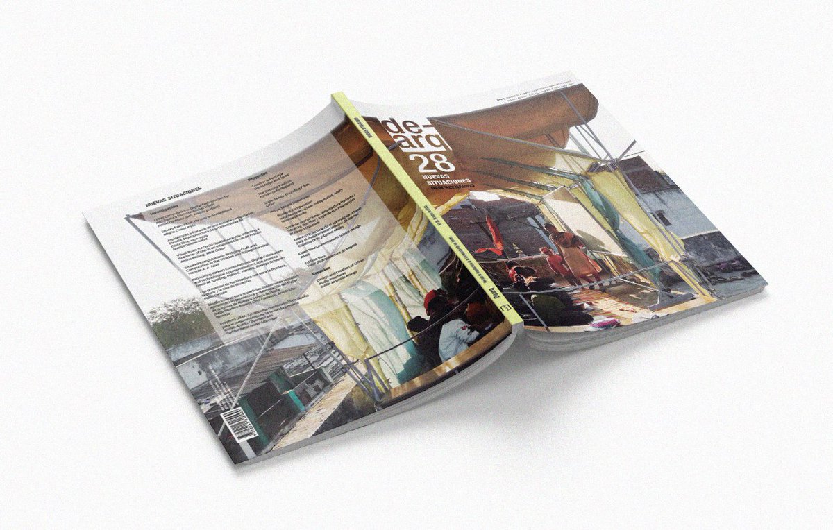 ArqDisUA's tweet photo. ¡¡La @revistadearq tiene nuevo número!! #Dearq 28. Nuevas Situaciones. Conócelo ya en: https://t.co/MaKLW802LB
Número editado por @LucasAriza1982
Sección Proyectos en colaboración con Rafael Méndez
Sección Creación con la participación de Giovanni Vargas
@uniandes https://t.co/5eFbChulZ9