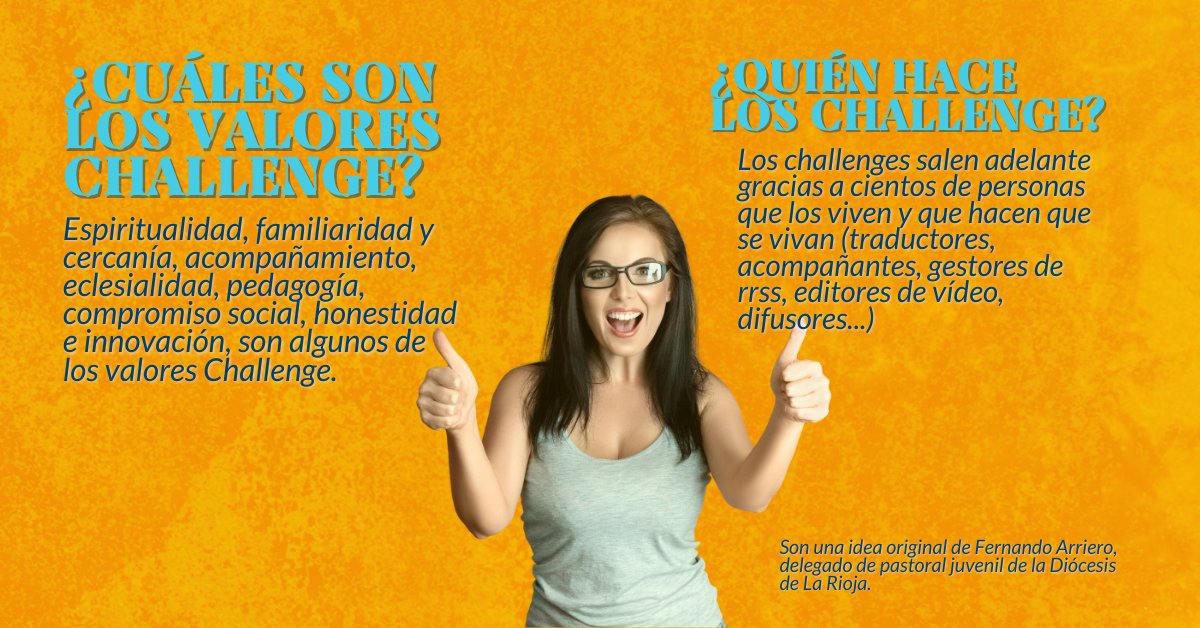 ChallengeRioja's tweet photo. ¿Sabes lo que es un challenge? 💗Entra en https://t.co/MljUhkygPN y descúbrelo💗

Miles de personas ya han disfrutado de esta experiencia gratuita.

Un  challenge es una peregrinación virtual que te llevará por lugares de todo el mundo... y te hará crecer espiritualmente https://t.co/I9UQiflDOp