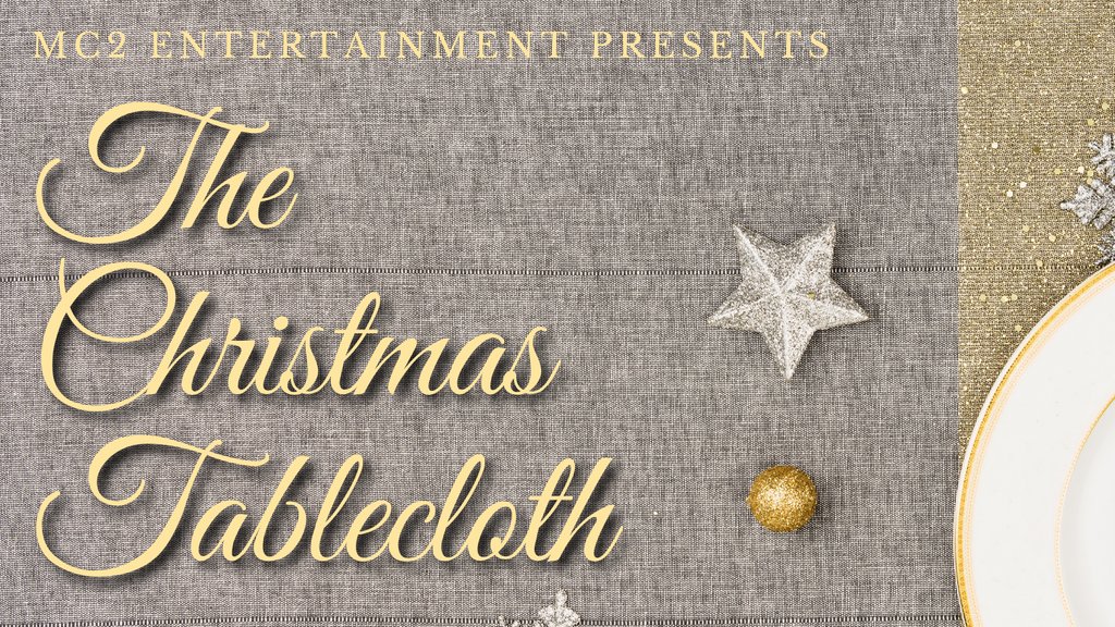 mc2entertain's tweet photo. When a storm damages the window of a church, the pastor covers it up with an old tablecloth, setting in motion which culminate in a true Christmas miracle.

Start planning for your next holiday theatre season with "The Christmas Tablecloth."

https://t.co/iwnplArp9v https://t.co/XQHGe8fZ94