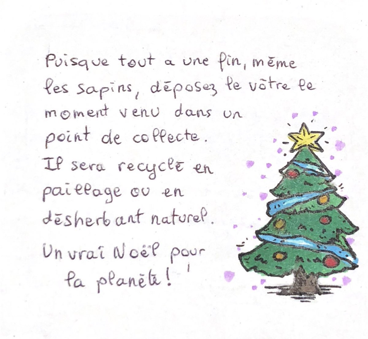 J-8: l’astuce écologique du dix-sept décembre !