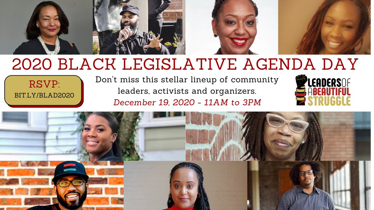 LBSBaltimore's tweet photo. Have you registered for #BLAD2020? We have a stellar lineup of speakers to inform YOU about the legislative issues impacting OUR community. 

We’ll be talking about specific bills and legislation that will be coming up during #MDGA2021.

Register here: https://t.co/rFOyT4dnZ5 https://t.co/jcey6qGQoa