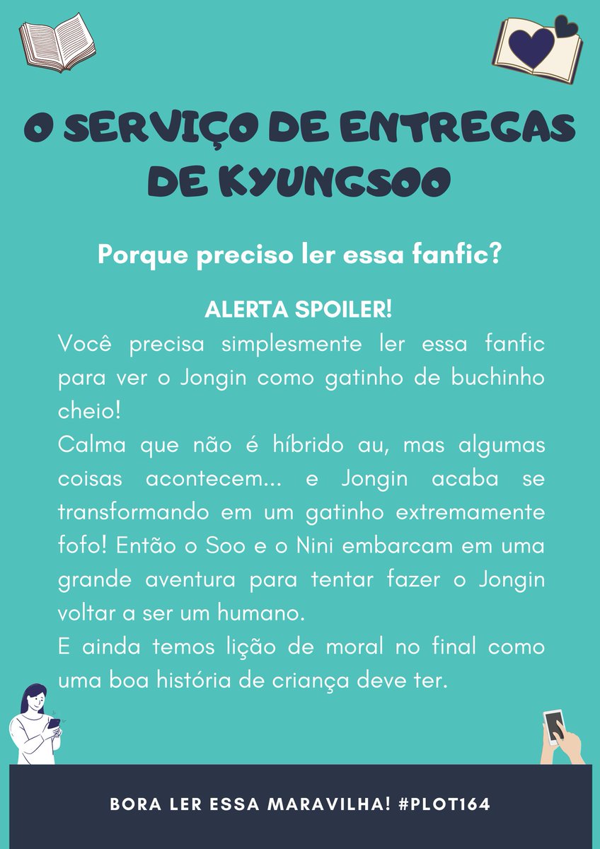 BioStormKS's tweet photo. Resenha da fanfic Live to Rise (#Plot78): https://t.co/4Ti1hZSpqd
Resenha da fanfic O Serviço de Entregas de Kyungsoo (#Plot164): https://t.co/G5SrMtpBT9
#LendoEXOlipse
https://t.co/pfeP1l0YTk https://t.co/5iAzdbUcVS