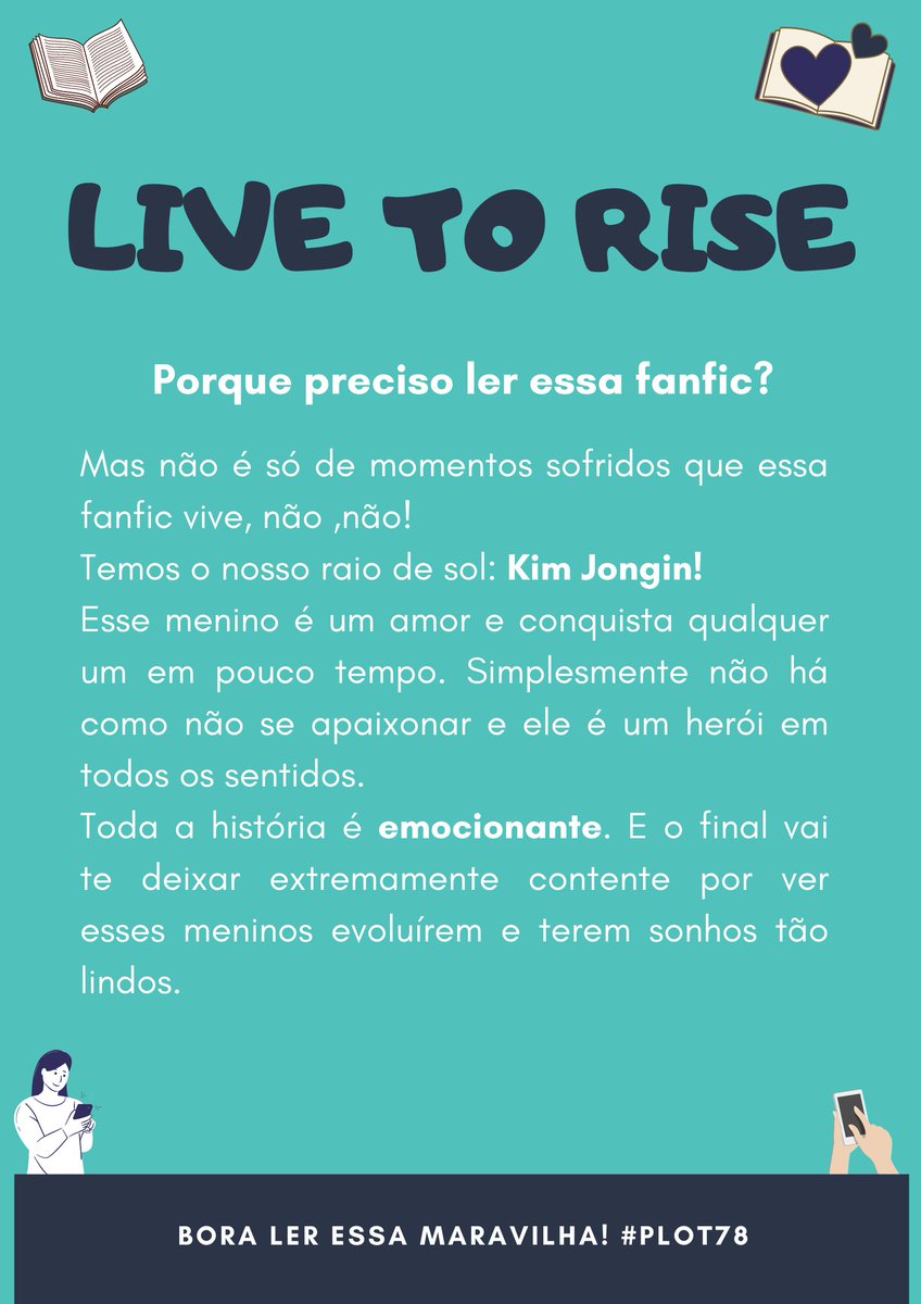 BioStormKS's tweet photo. Resenha da fanfic Live to Rise (#Plot78): https://t.co/4Ti1hZSpqd
Resenha da fanfic O Serviço de Entregas de Kyungsoo (#Plot164): https://t.co/G5SrMtpBT9
#LendoEXOlipse
https://t.co/pfeP1l0YTk https://t.co/5iAzdbUcVS