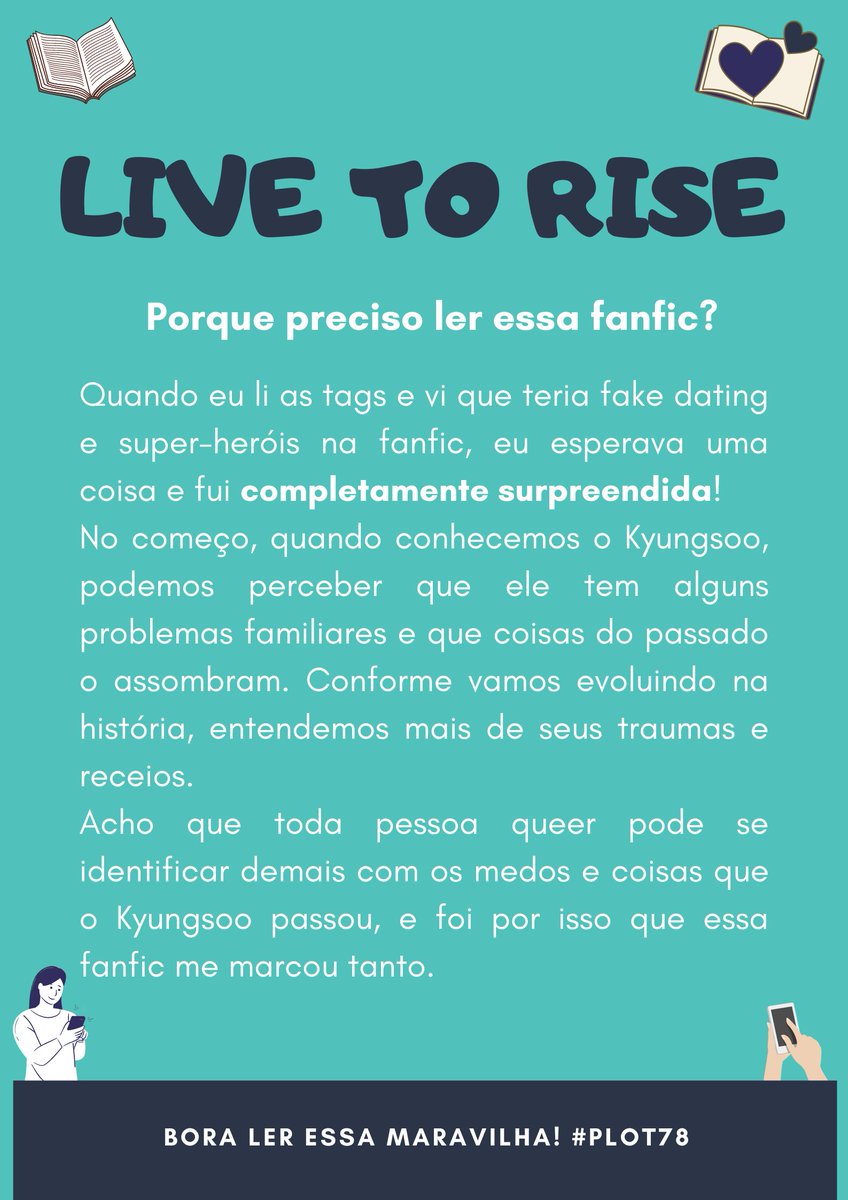 BioStormKS's tweet photo. Resenha da fanfic Live to Rise (#Plot78): https://t.co/4Ti1hZSpqd
Resenha da fanfic O Serviço de Entregas de Kyungsoo (#Plot164): https://t.co/G5SrMtpBT9
#LendoEXOlipse
https://t.co/pfeP1l0YTk https://t.co/5iAzdbUcVS