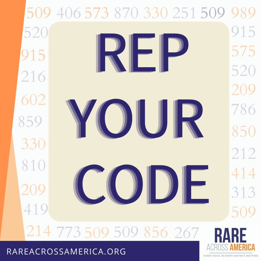 RareAdvocates's tweet photo. As a rare disease patient, caregiver, or family member, where you live can determine your access to quality clinical care and the availability of resources. 
Join other rare disease advocates to 'Rep your code' for #RareAcrossAmerica2021 To register visit: https://t.co/XmNFgjhfQa https://t.co/vKvFuHY7KZ