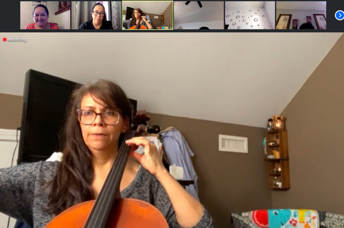 CharlesChargers's tweet image. Orchestra students at Charles had the honor of speaking with &amp;amp; listening to Ms. Analissa Martinez,  a cellist &amp;amp; native El Pasoan who lives in Connecticut &amp;amp; works &amp;amp; performs in NYC. @ELPASO_ISD @EPISDFIneArts @ElsaLinney