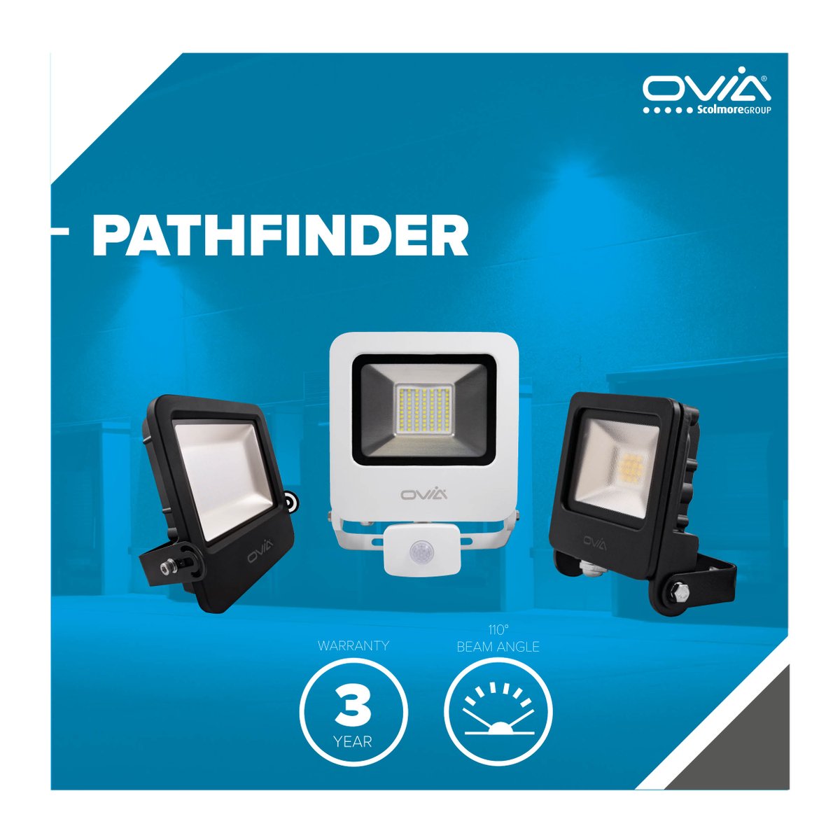 OviaLighting's tweet photo. Our Pathfinder range of floodlights are available with PIR or Photocell sensors to automate control saving energy and improve security. 🙌⚡💡
See the range in motion: https://t.co/PxDjpHoVlH
#OVIAuk #TransformingLighting #LightingDesign https://t.co/KSIaLW9jgH