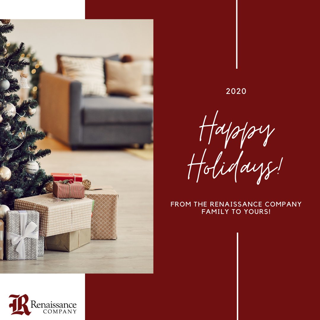 therencompany's tweet photo. The Renaissance Company wishes all the best to everyone this holiday season!
#RenCo #RenaissanceCompany #Philadelphia #Philly #Contractor #HomeImprovement #PhillyLiving #HappyHolidays #HolidaySeason https://t.co/JKYzptiXAp