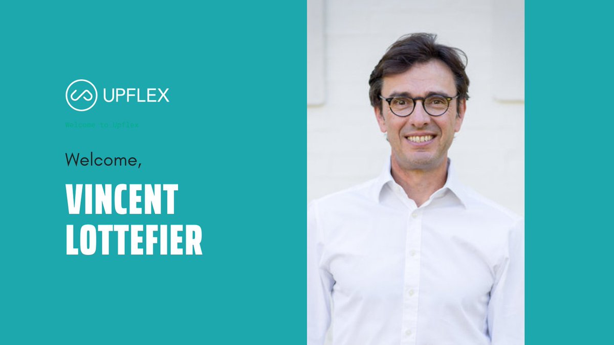 Upflex's tweet photo. Join us in welcoming our new Chief Strategy Officer at Upflex, Vincent Lottefier! Read more: https://t.co/10gL0Bld1A
#upflex #futureofwork #flexspace #officespace https://t.co/KcedlTRdKj