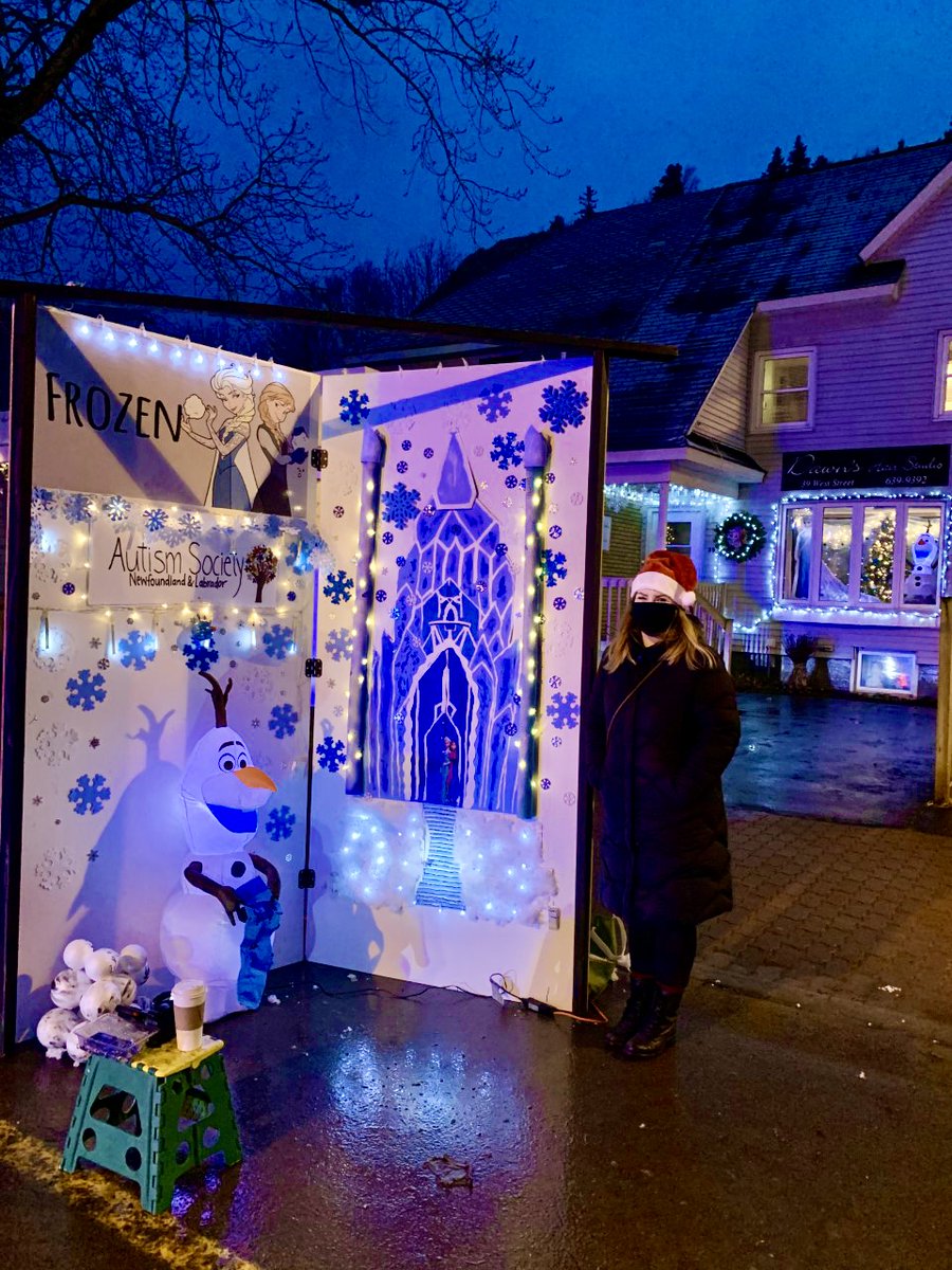 AutismSocietyNL's tweet photo. The holidays look a little different this year, but it hasn't stopped our Navigator, Julia, in the @CornerBrook office from sharing her tidings of joy! Julia and some of our awesome volunteers put together this display for the reverse parade!
#reverseparade #CovidChristmas2020 https://t.co/ytyTTnETbg