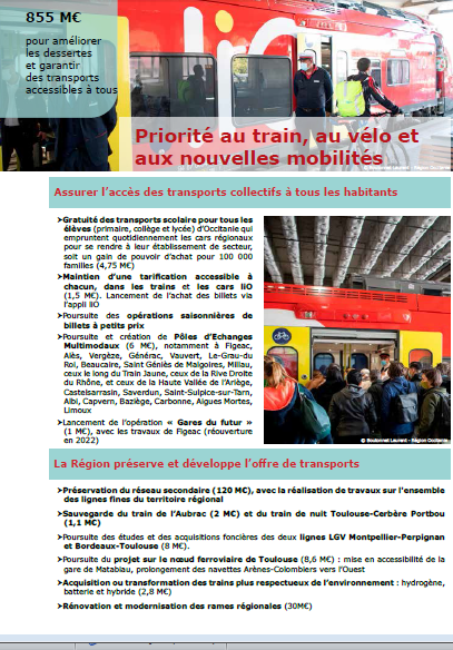 GibelinLuc's tweet photo. PACTE VERT
Adoption protocole État-Région concernant la gouvernance #LDFT
Étape essentielle pour les mobilités
Pérennisation des lignes de desserte fine du territoire
Augmentation exceptionnelle fréquentation @TER_Occitanie 
#PlanRail régional: 800M€ https://t.co/omxJzqODrI