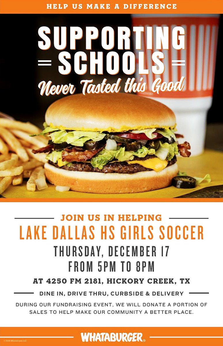 ladyfalcon_ld's tweet photo. Whataburger Night TONIGHT!!
Come Support our Lady Falcon Soccer teams!⚽🍔🍟 https://t.co/a5RW8gQte6