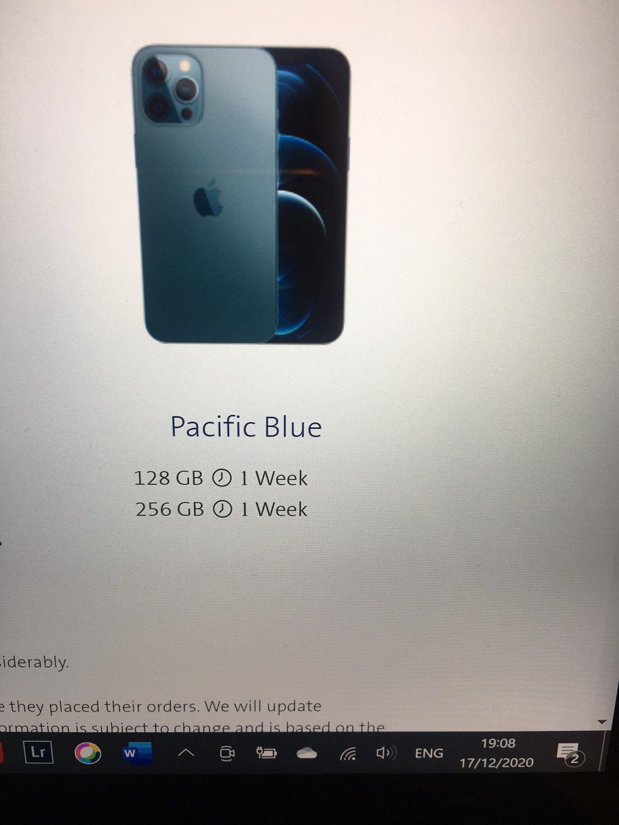 Dear <a href="/Swisscom/">Swisscom</a>, why do you say on your website swisscom.ch/en/residential… #iPhone12ProMax delivery time is currently 1week, when the actual waiting time is 7-9 weeks minimum? Is this false marketing? #Swisscom #iPhone #orderonline