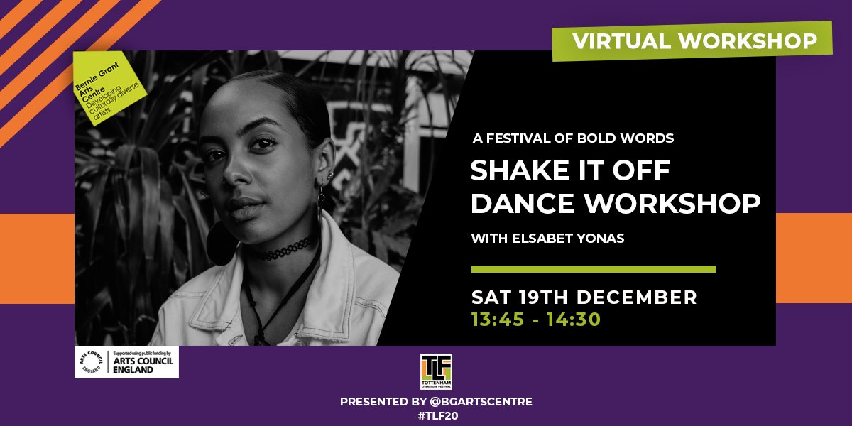 SHAKE IT OFF!
Tune in for shake it off, a virtual dance workshop with <a href="/BGArtsCentre/">Bernie Grant Arts Centre</a> #TFL20 💃🏻

Post design by <a href="/2pencilsandapad/">2pencilsandapad</a> 

#socialmedia #smallbusiness #socialmediamanagement #smallblackbusiness #smallandmightybusiness #socialgrowthmedia #BusinessDevelopment