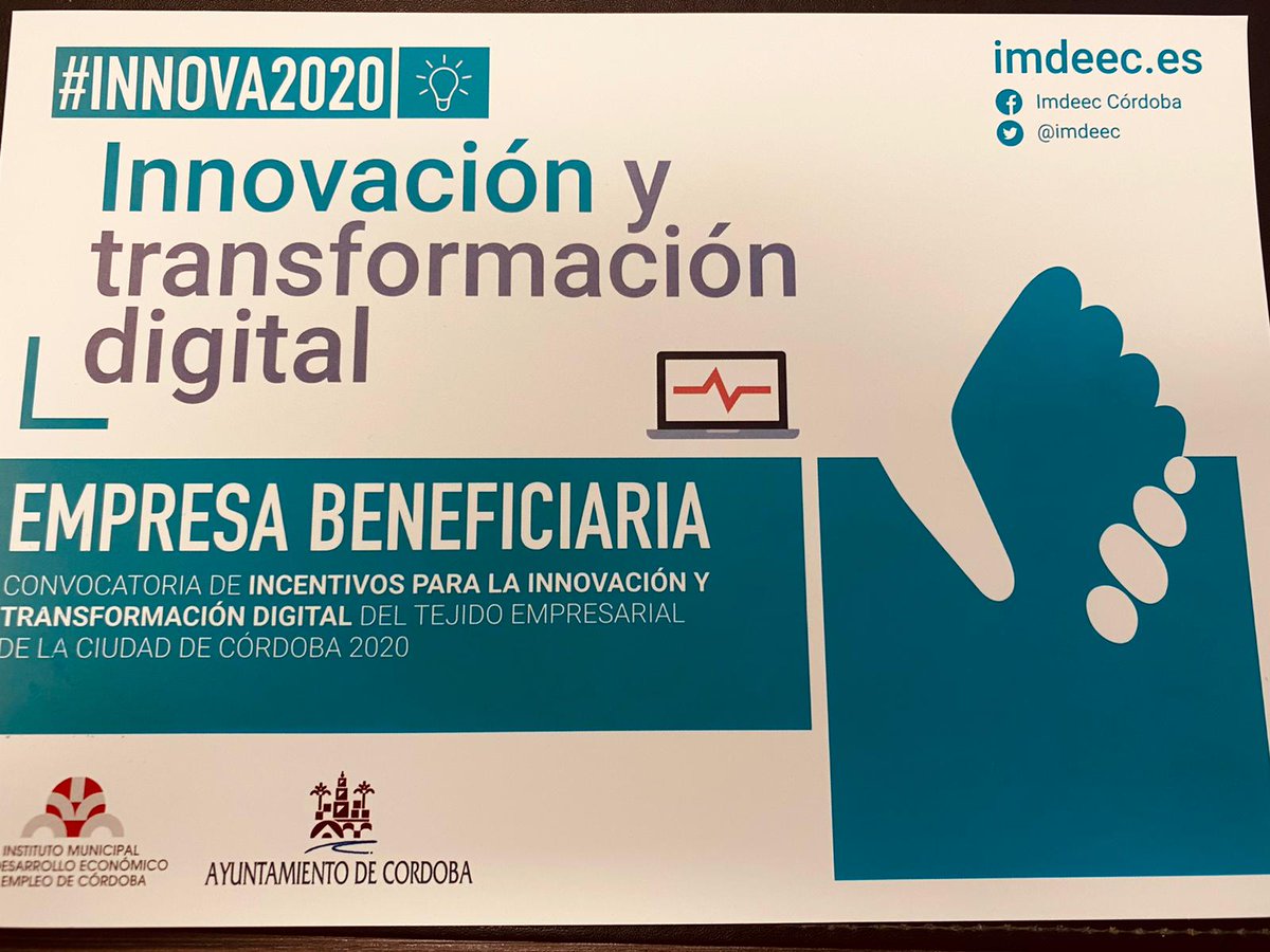 Gracias <a href="/indeec/">...</a> por la ayuda concedida #innova2020