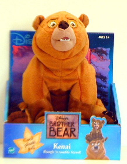 thread: every single plushie made of Joaquin Phoenix Bear from Disney's 2003 opus "Brother Bear".