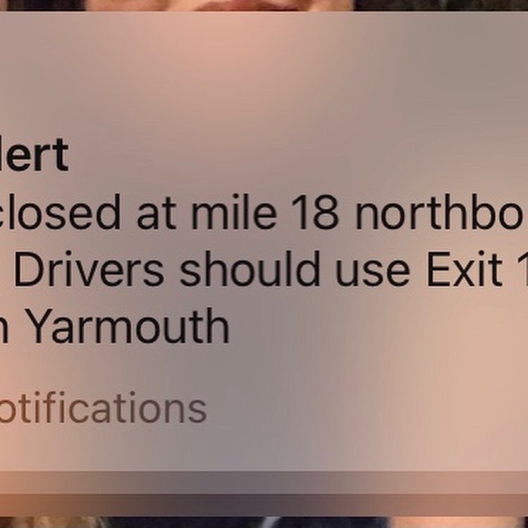 DriverIndie's tweet photo. No student driving today! If you HAVE to be on the roads please remember to leave plenty of following distance, brake slowly and evenly, and for the love of Frosty PLEASE put on your headlights! @PolicePortland @CumberlandPD @falmouthpd_fd @PressHerald @The_Forecaster https://t.co/NtidEoqzcr