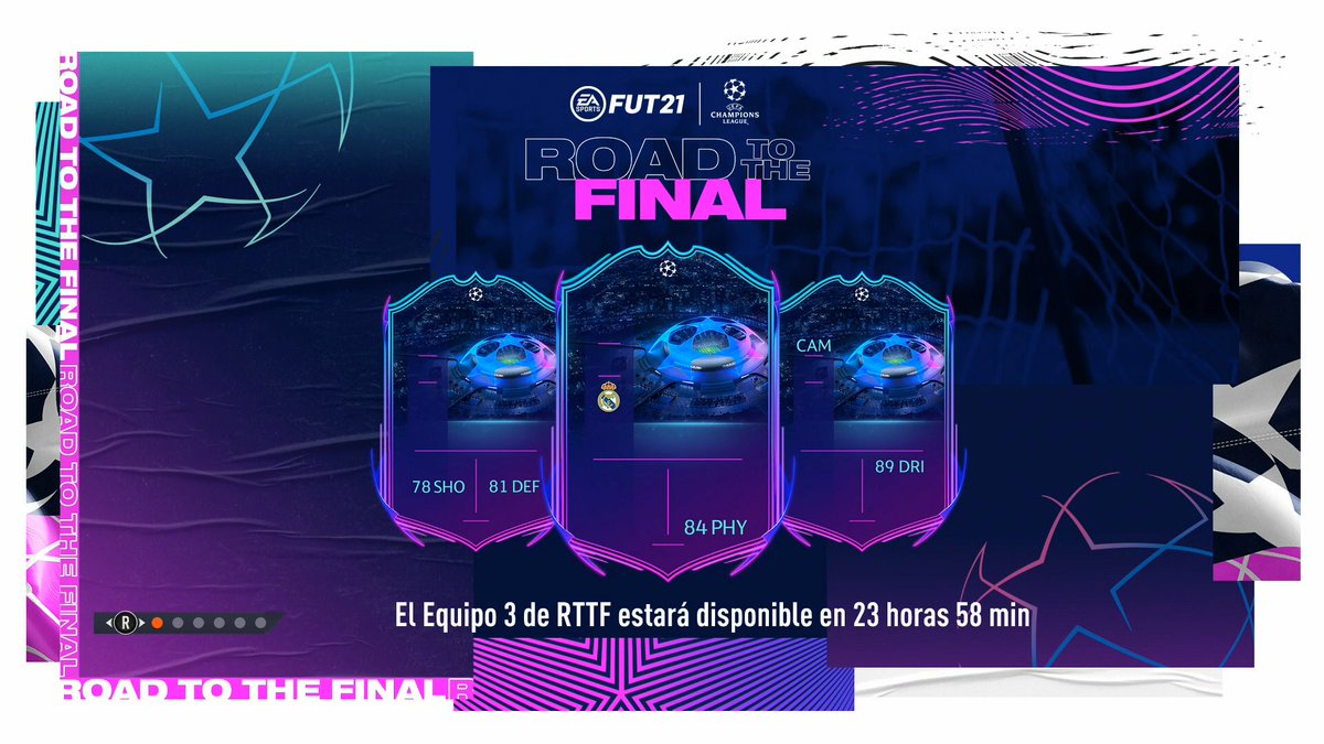 FifaInfo1's tweet photo. En la pantalla de inicio de #FUT21 han puesto estos jugadores!
Los otros 2 no tengo ni idea, pero el del Madrid solo puede ser uno de estos 2!
Quién creéis que será?? 
Varane o Mendy🇨🇵🇨🇵? Yo creo que Varane
Así saldrían las cartas!
#FIFA21 #FUT https://t.co/d8BHmTLaMg
