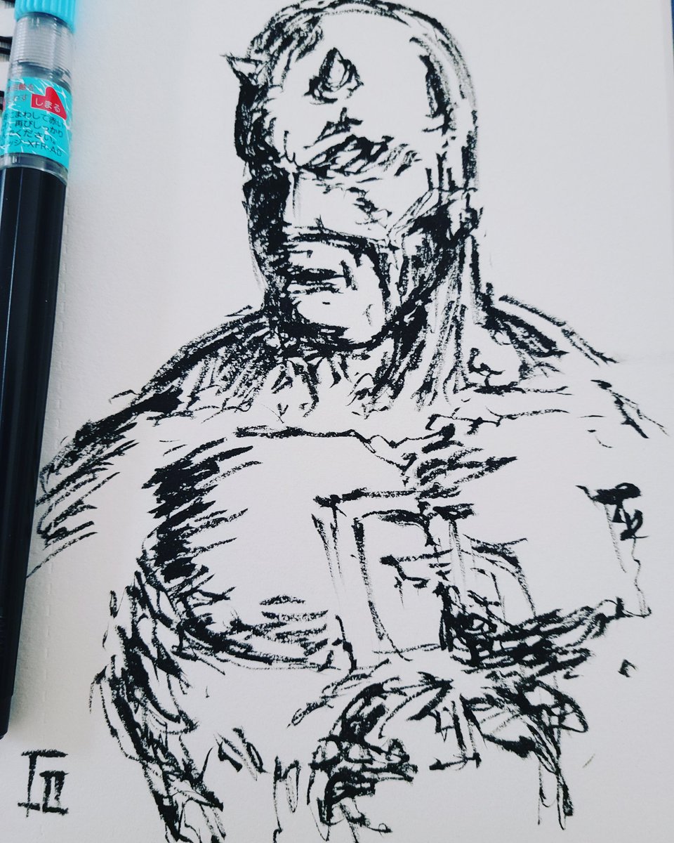 gsandiego's tweet photo. DAREDEVIL
#brushpen #doodle #ink #blackandwhite #drawing #sketch #pentel #sketchbook #inksketch #pen #pensketch #penart #sketching #illustration #inking #inkwork #inkingdrawing #pendrawing #inkart #superhero #daredevil #netflix #marvel #comics #comicbook #graphics #dailysketch https://t.co/mXWaaTVtVB