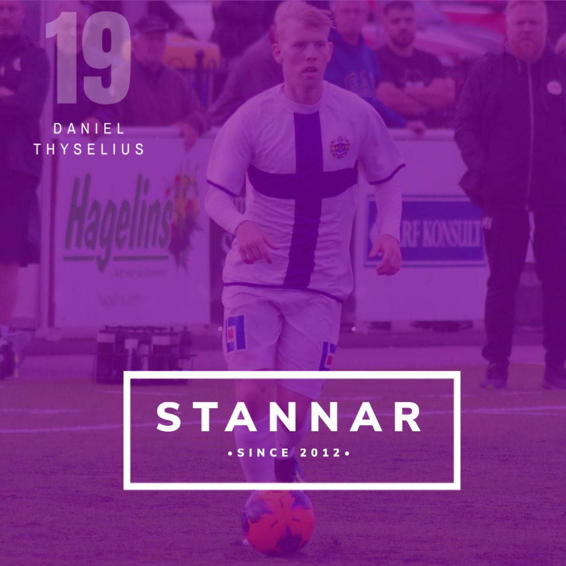 Daniel ”lillen” Thyselius stannar i IK Tord och går nästa år in på sin 9:onde säsong med klubben, wow 💜#iktord