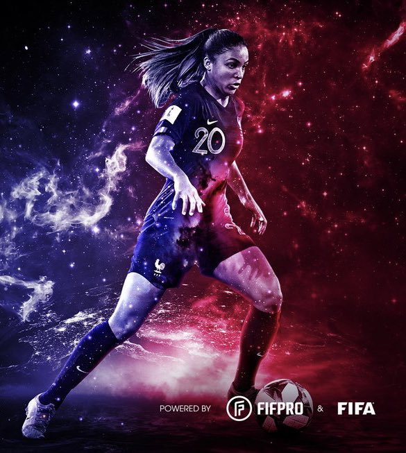 delphsix's tweet photo. Je suis très honorée de faire partie du 11 de la Fifa @FIFPro @FIFAWorldCup @FIFAWWC !
Merci à mon club @OL @JM_Aulas , mes coéquipières et à ma famille de me soutenir au quotidien.
Et un grand merci aux supporters ! https://t.co/hXFd9WJ7Cu