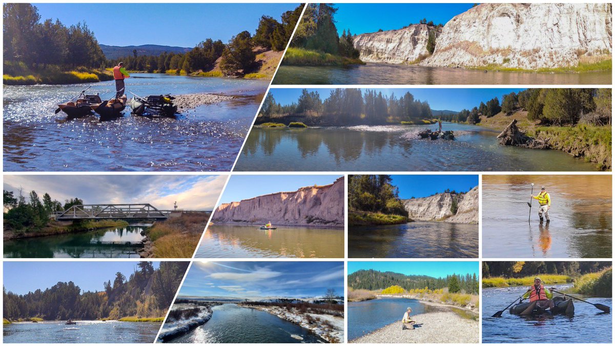 PioneerTechEng's tweet photo. This fall, Pioneer employees worked together surveying bridge structures and performing river channel bathymetric surveying, for the the MT #DNRC Powell Countywide Floodplain Mapping modernization project. We appreciate the opportunity to work with the DNRC to make #Montana safe! https://t.co/ONhVXAsOij