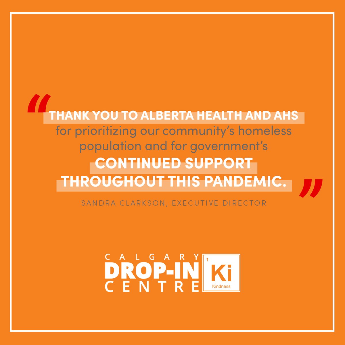 I’d like to thank Dr. Stokes from  @AHS_media and Sandra Clarkson from the  @calgarydropin for joining me at today’s announcement.I’d also like to thank the staff working hard in our assessment centres and the lab staff for processing the samples as fast as they can. 5/5